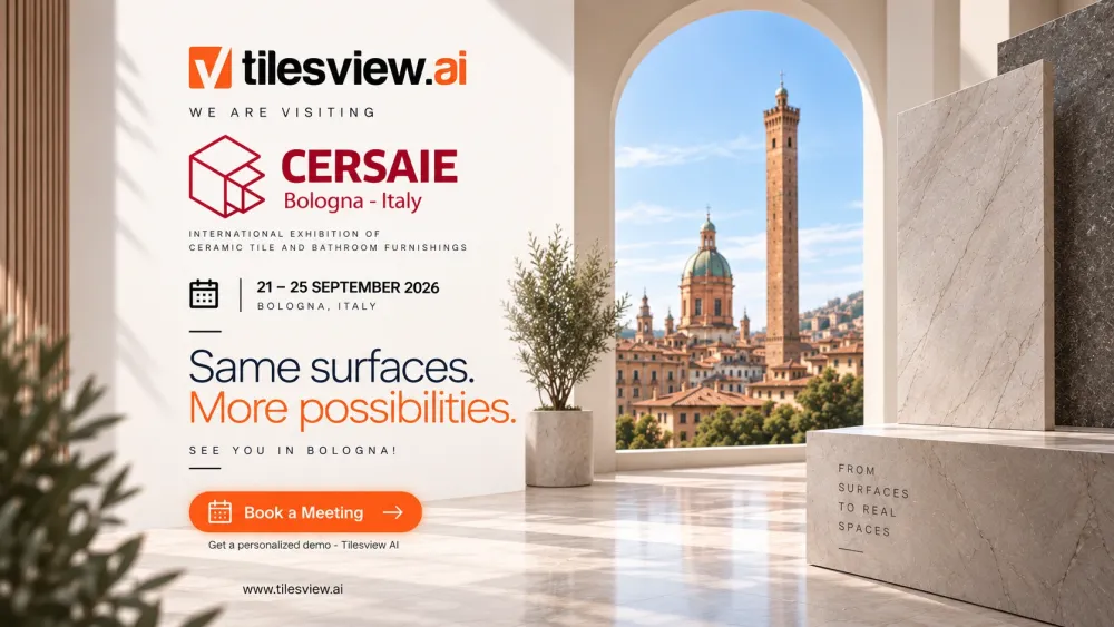 Tilesview vierailee Cersaiessa 2026 Bolognassa!