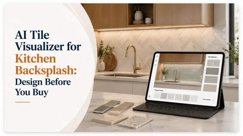 Ai Tile Visualizer for Kitchen Backsplash: Suunnittele ennen ostamista